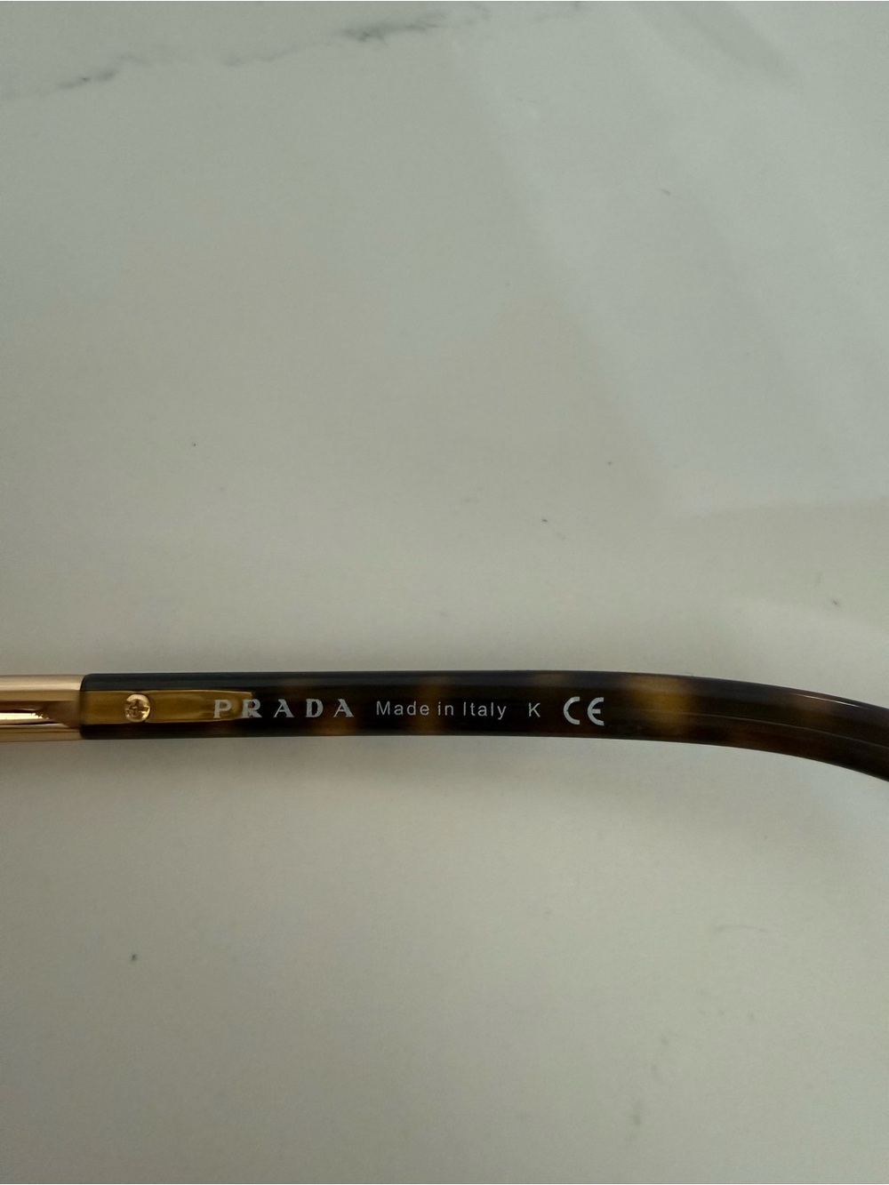 Prada Women's Oversized Tortoiseshell Sunglasses with Brown Gradient Lenses - Picture 8 of 9